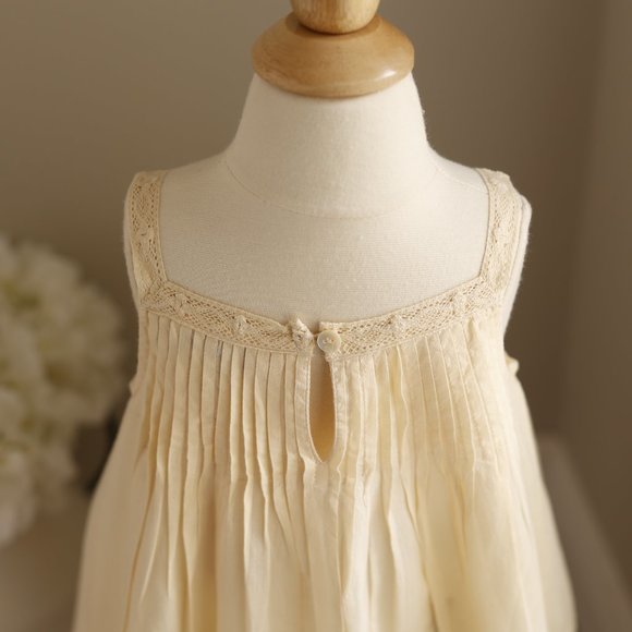 GORGEOUS Vintage Toddler Girl's Day Gown Portrait Dress Slip Size 2 Boutique NWT - Picture 4 of 9